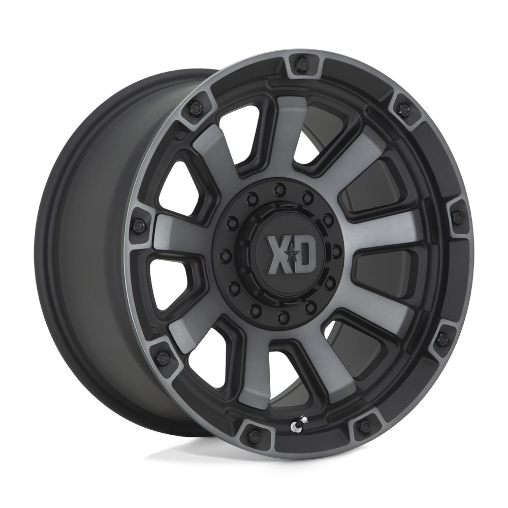17x9 XD Series Offroad XD852 GAUNTLET 6x135/6x139.7 0 offset 106.1 hub BLACK - XD85279067400