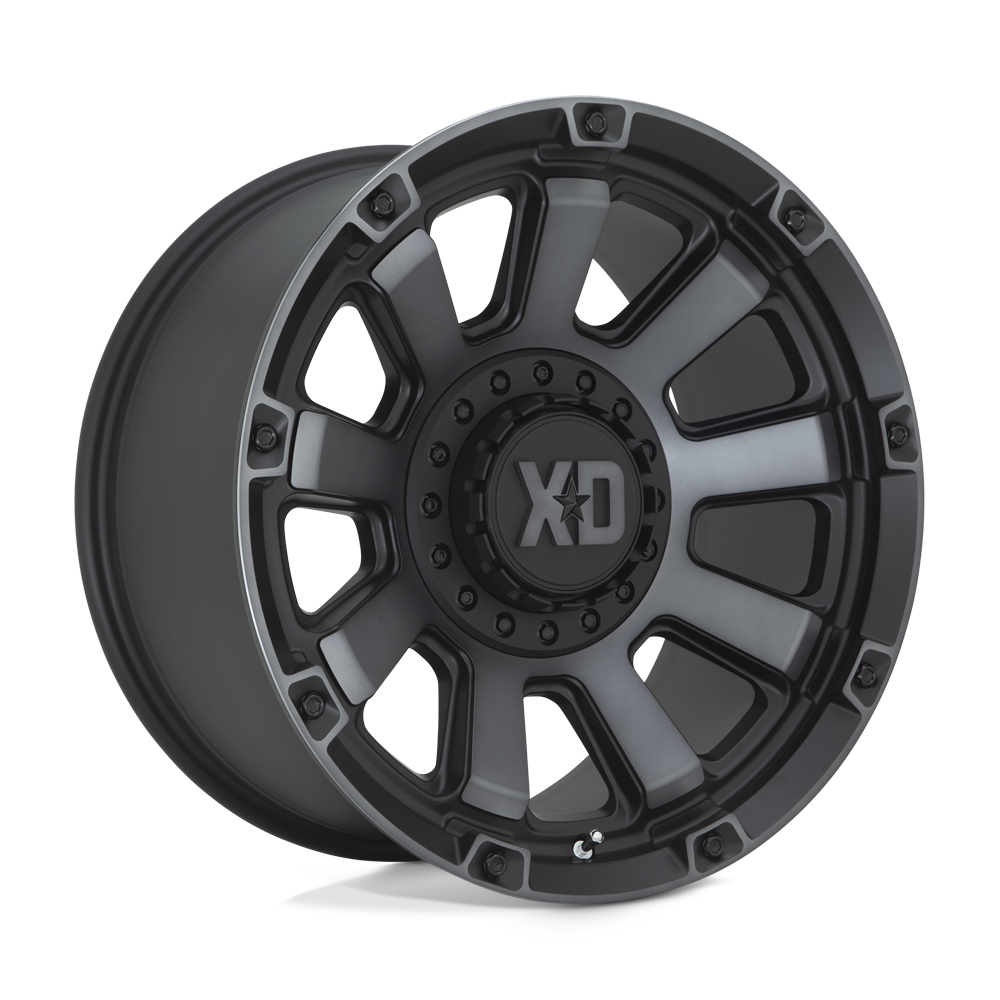 20x10 XD Series Offroad XD852 GAUNTLET 6x135/6x139.7 -18 offset 106.1 hub BLACK - XD85221067418N