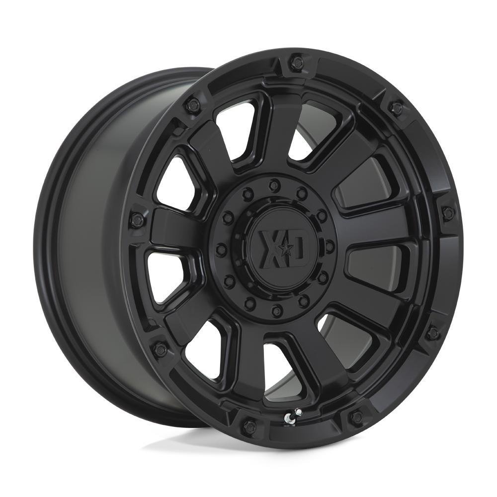 20x9 XD Series Offroad XD852 GAUNTLET 8x180 0 offset 124.2 hub BLACK - XD85229088700