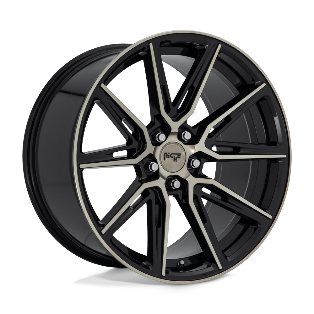 20x10.5 Niche Wheels M219 GEMELLO 5x112 40 offset 66.56 hub MACHINED - M2192005F8+40
