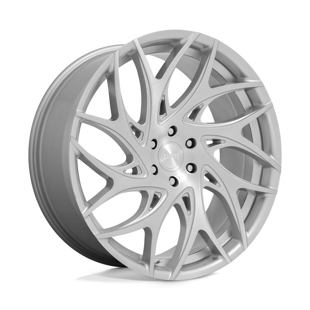 20x9 DUB Wheels S261 G.O.A.T. 5x127 35 offset 71.5 hub SILVER - S261209075+35