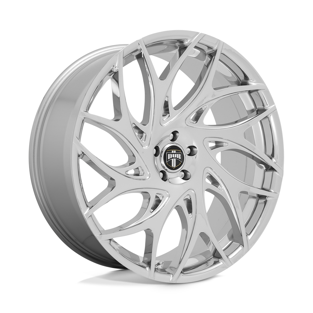 24x10 DUB Wheels S258 G.O.A.T. 5x127 10 offset 78.1 hub CHROME - S258240073+10