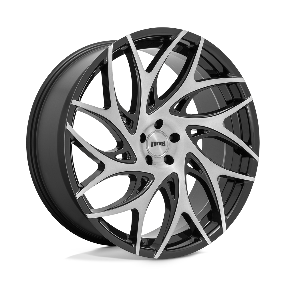 20x9 DUB Wheels S260 G.O.A.T. 5x120 35 offset 72.56 hub BRUSHED - S260209021+35