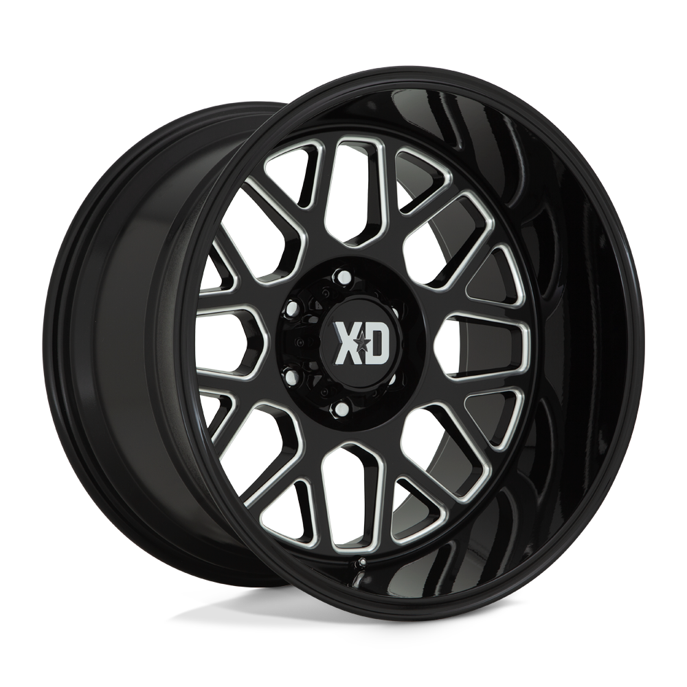 20x10 XD Series Offroad XD849 GRENADE II 6x139.7 -18 offset 106.1 hub BLACK - XD84921068318N