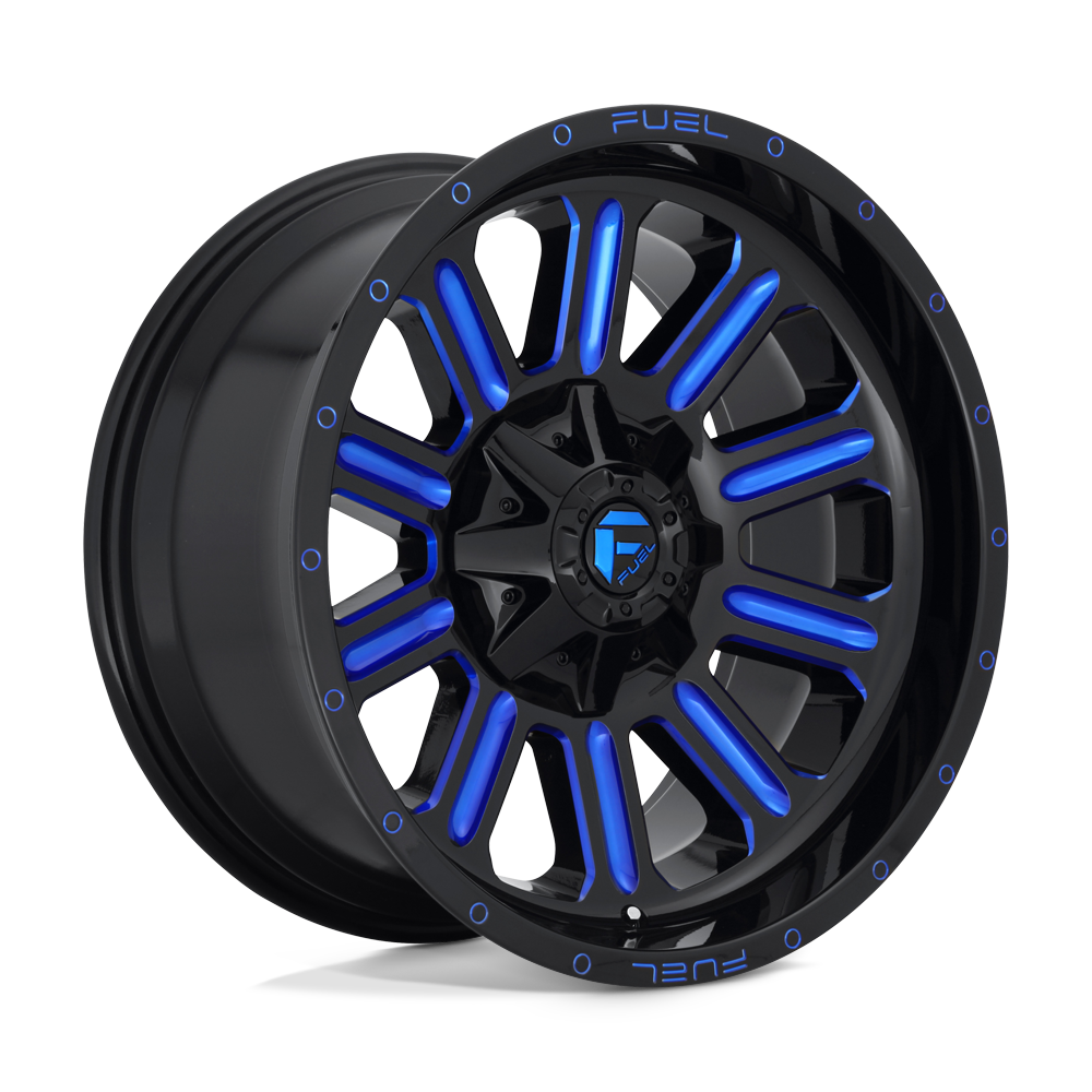 18x9 Fuel Offroad Wheels D646 HARDLINE 6x135/6x139.7 -12 offset 106.1 hub BLACK - D64618909845