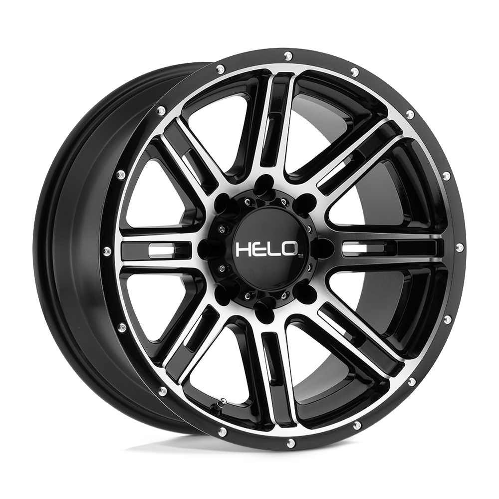 20x9 Helo Wheels HE900 6x139.7 0 offset 106.1 hub BLACK - HE90029068518
