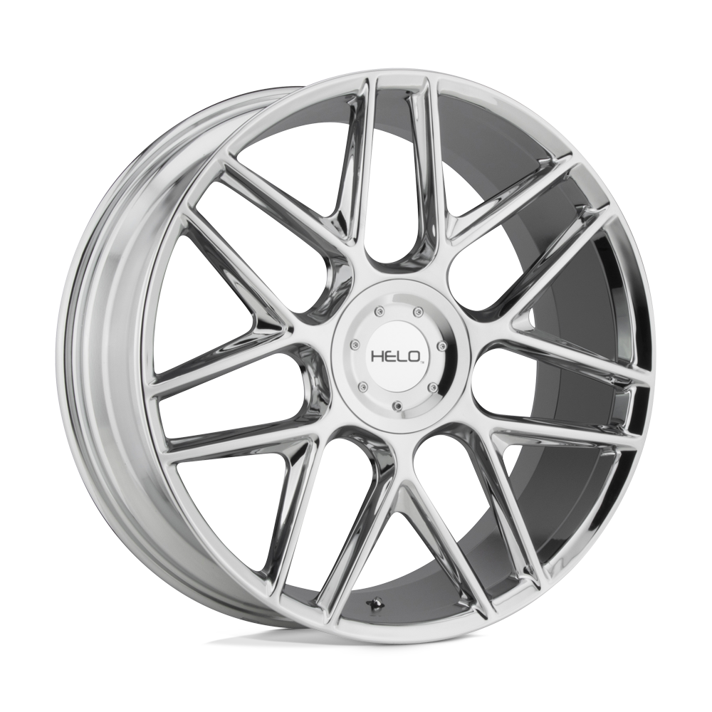 18x8 Helo Wheels HE912 5x112/5x114.3 20 offset 72.56 hub CHROME - HE91288046220