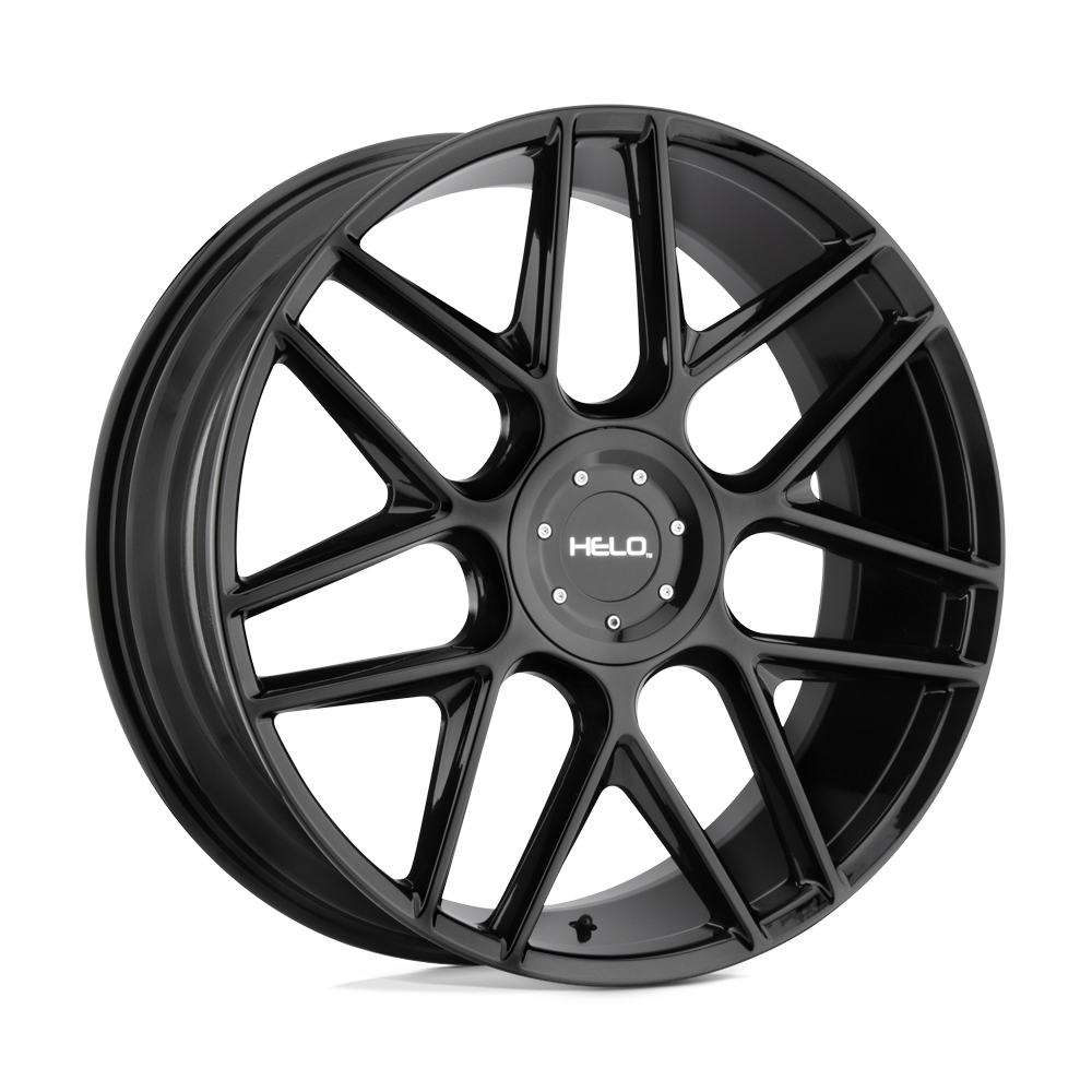 20x8.5 Helo Wheels HE912 6x114.3/6x120 20 offset 72.56 hub BLACK - HE91228594320