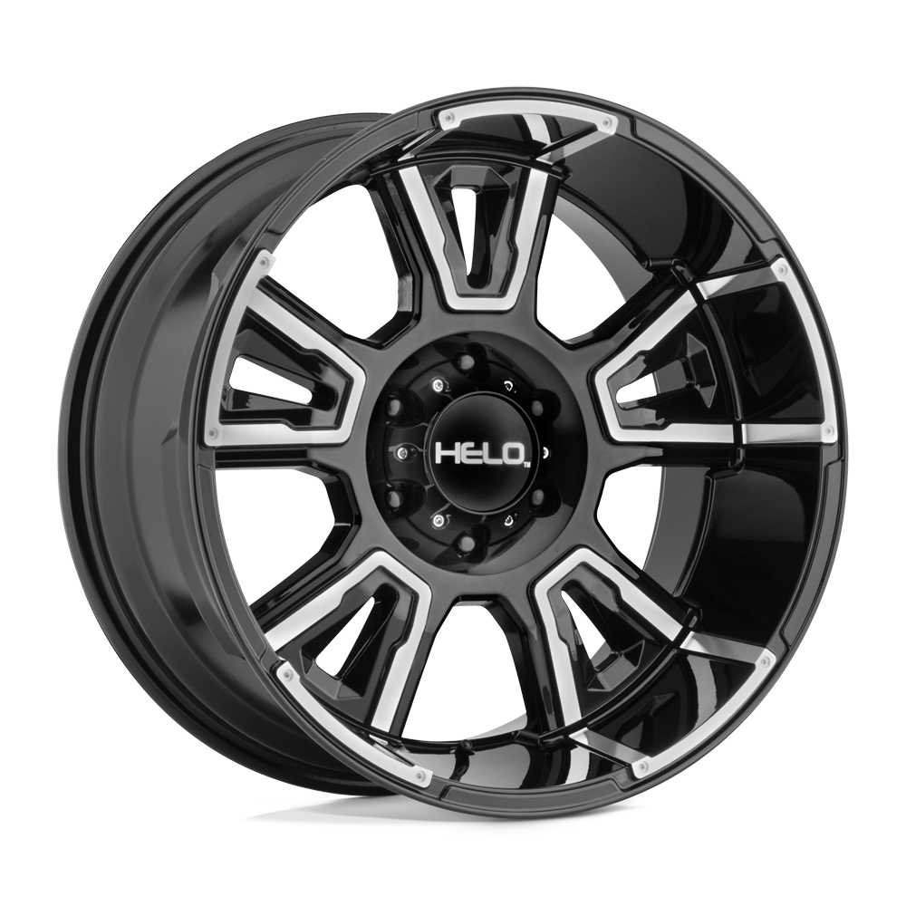 20x10 Helo Wheels HE914 6x135 -18 offset 87.1 hub BLACK - HE91421063318N
