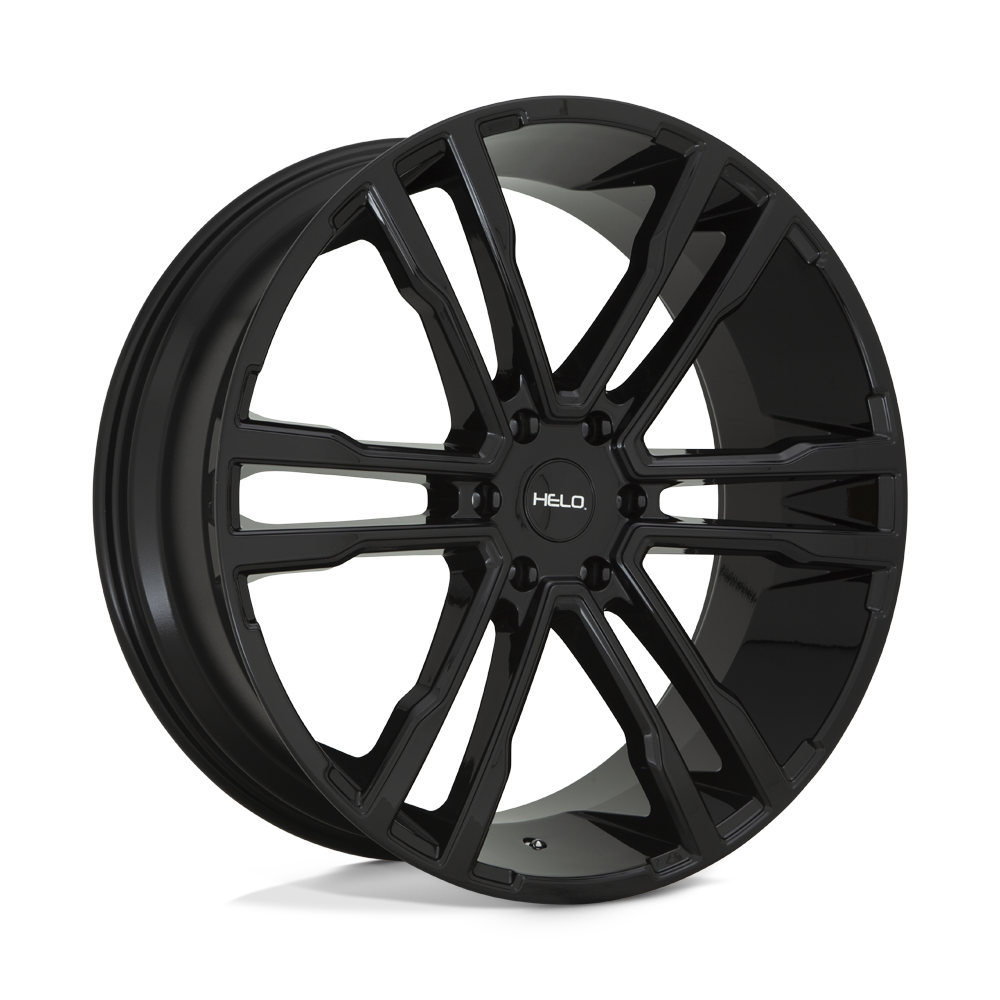 20x9 Helo Wheels HE918 6x139.7 15 offset 106.1 hub BLACK - HE91829068315