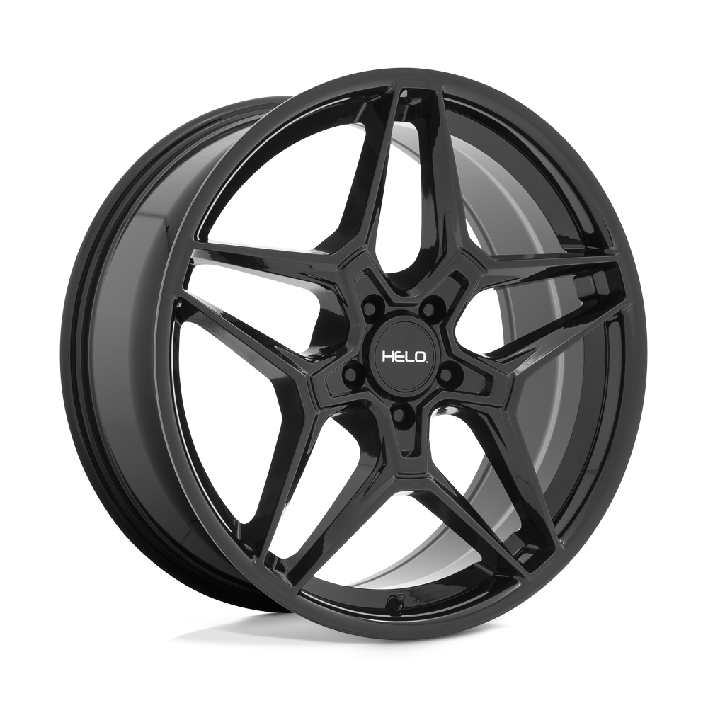 17x7.5 Helo Wheels HE919 5x108 38 offset 72.56 hub BLACK - HE91977545338