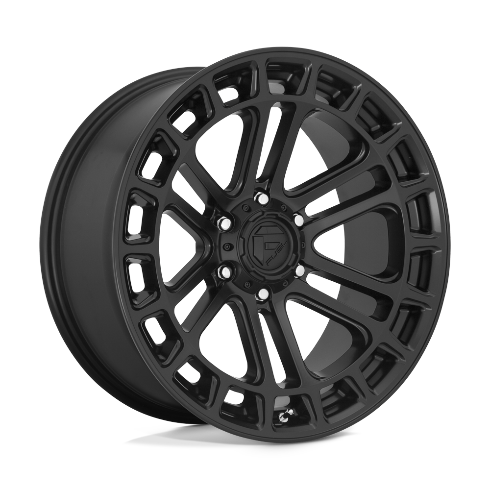 20x9 Fuel Offroad Wheels D718 HEATER 6x139.7 1 offset 78.1 hub BLACK - D71820907750