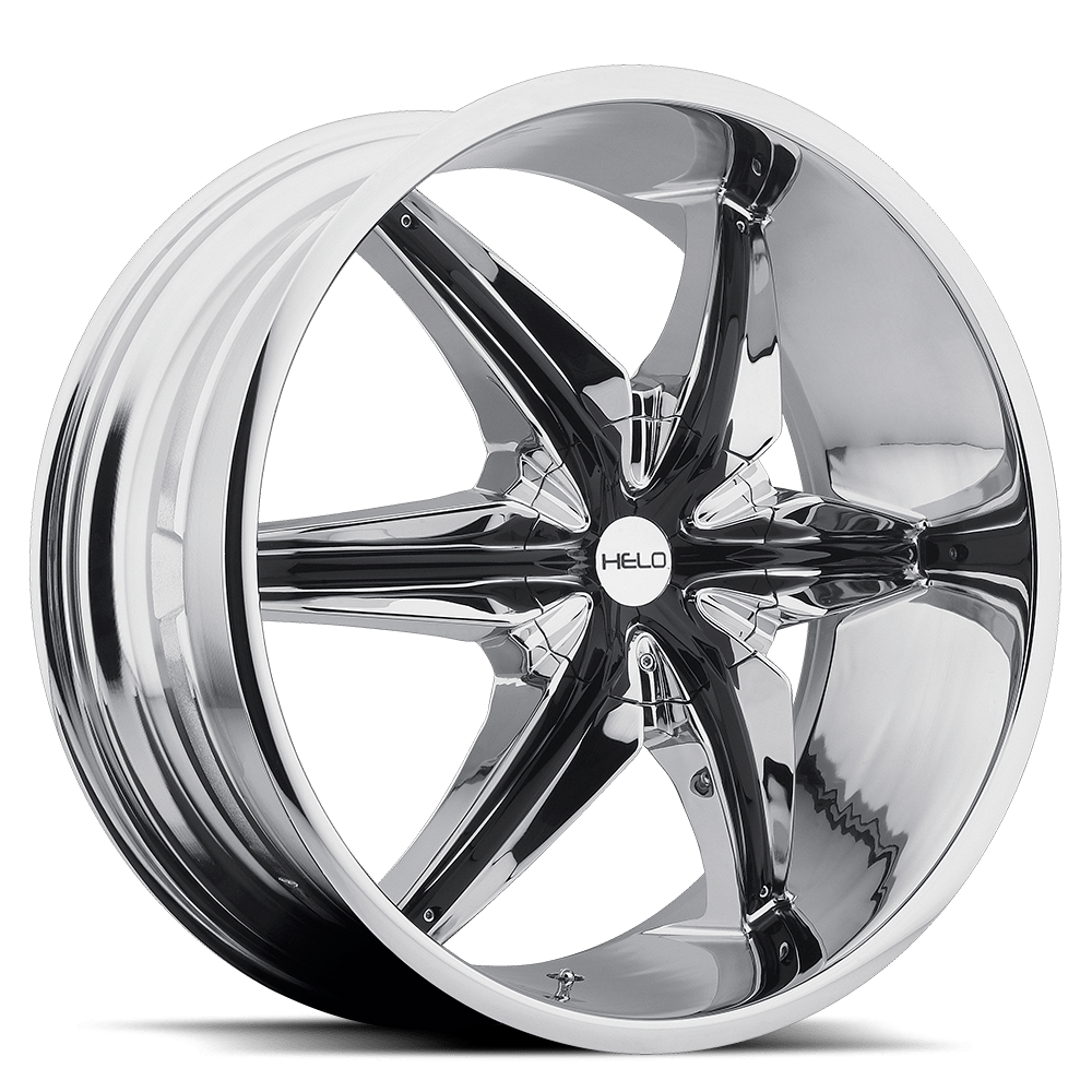 20x8.5 Helo Wheels HE866 5x115/5x139.7 10 offset 77.8 hub CHROME - HE86628526210