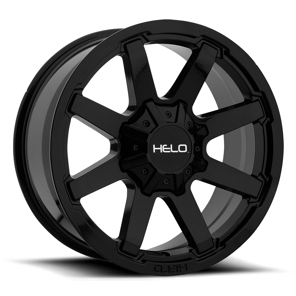 17x9 Helo Wheels HE909 6x135/6x139.7 -12 offset 106.1 hub BLACK - HE90979067312N