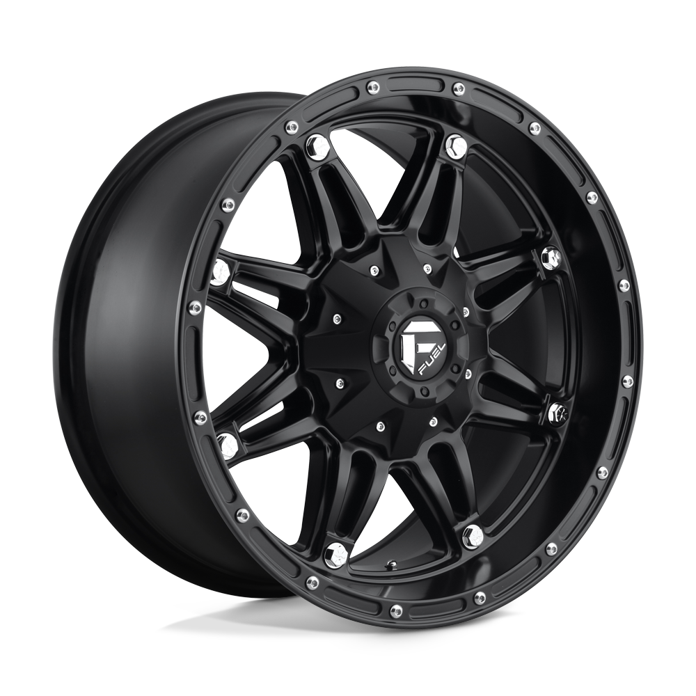 18x9 Fuel Offroad Wheels D531 HOSTAGE 6x135/6x139.7 20 offset 106.1 hub BLACK - D53118909857