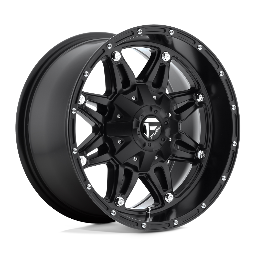 17x9 Fuel Offroad Wheels D531 HOSTAGE 6x135/6x139.7 -12 offset 106.1 hub BLACK - D53117909845