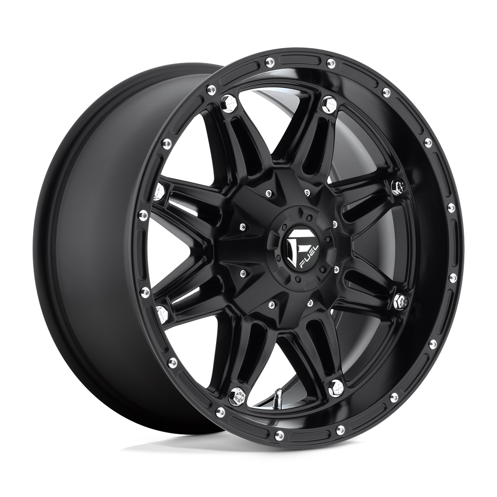 17x8.5 Fuel Offroad Wheels D531 HOSTAGE 5x110/5x127 38 offset 72.56 hub BLACK - D53117855162E