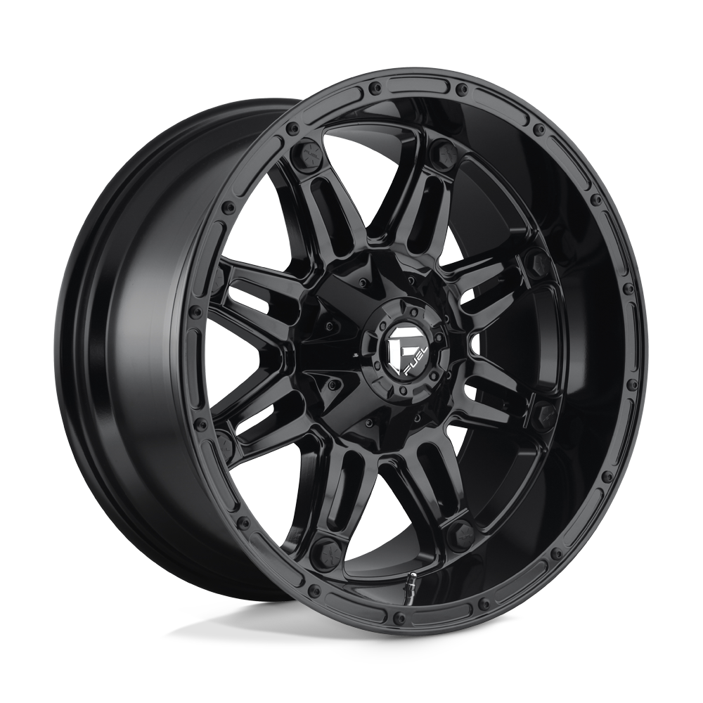 20x10 Fuel Offroad Wheels D625 HOSTAGE 8x170 -18 offset 125.1 hub BLACK - D62520001747