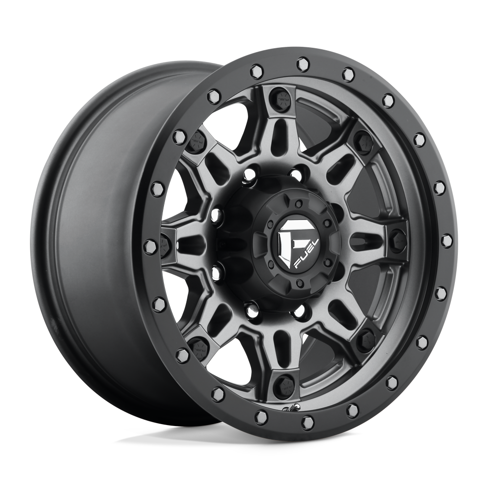 17x9 Fuel Offroad Wheels D568 HOSTAGE 8x170 20 offset 125.1 hub GRAY - D56817901757