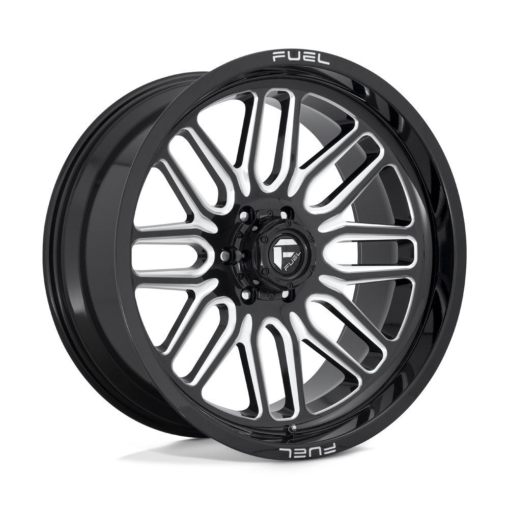 20x10 Fuel Offroad Wheels D662 IGNITE 8x165.1 -18 offset 125.1 hub BLACK - D66220008247