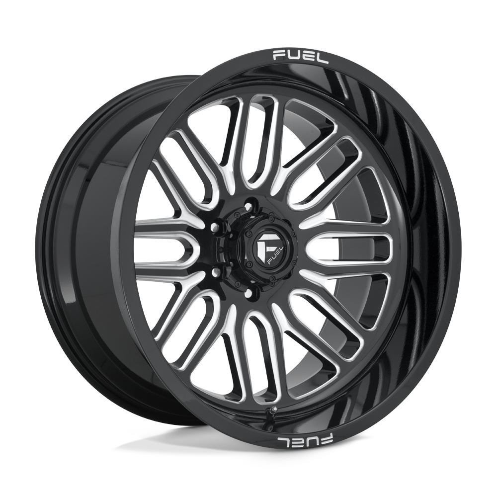 22x12 Fuel Offroad Wheels D662 IGNITE 6x139.7 -43 offset 106.1 hub BLACK - D66222208447