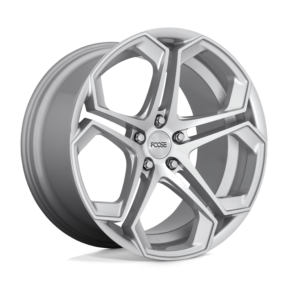 20x9 Foose Wheels F170 IMPALA 5x114.3 35 offset 72.56 hub SILVER - F170209065+35