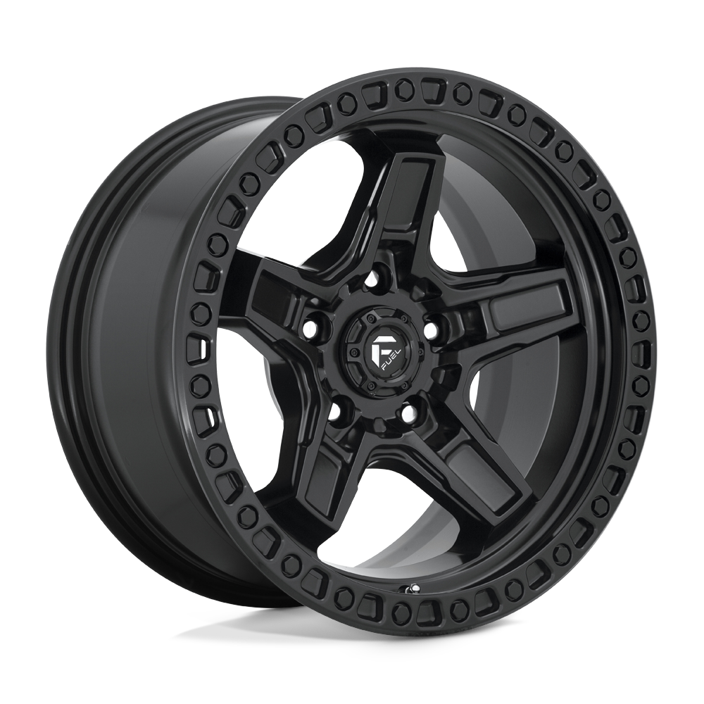 17x9 Fuel Offroad Wheels D697 KICKER 5x127 -12 offset 71.5 hub BLACK - D69717907545