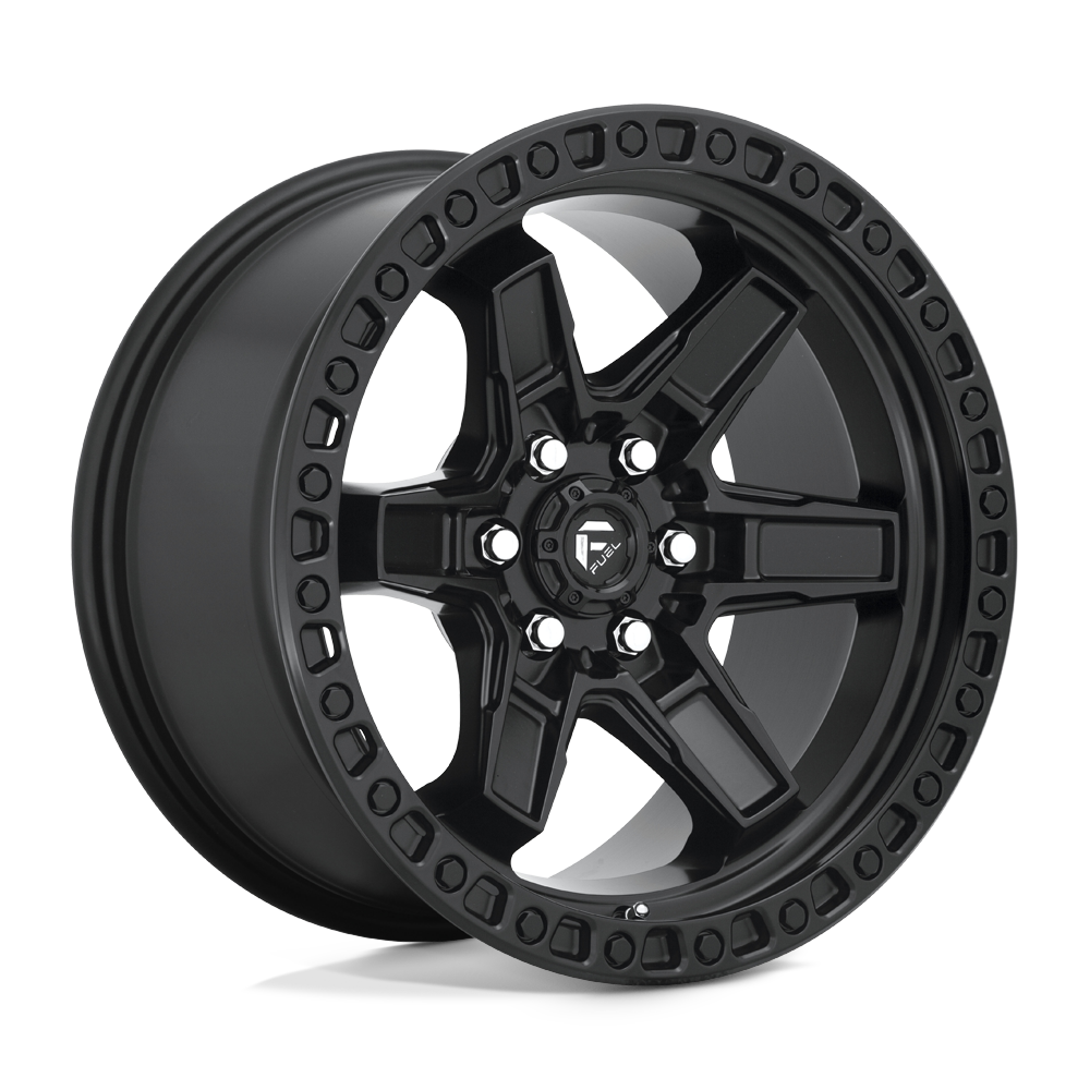 17x9 Fuel Offroad Wheels D697 KICKER 6x114.3 12 offset 66.06 hub BLACK - D69717908755