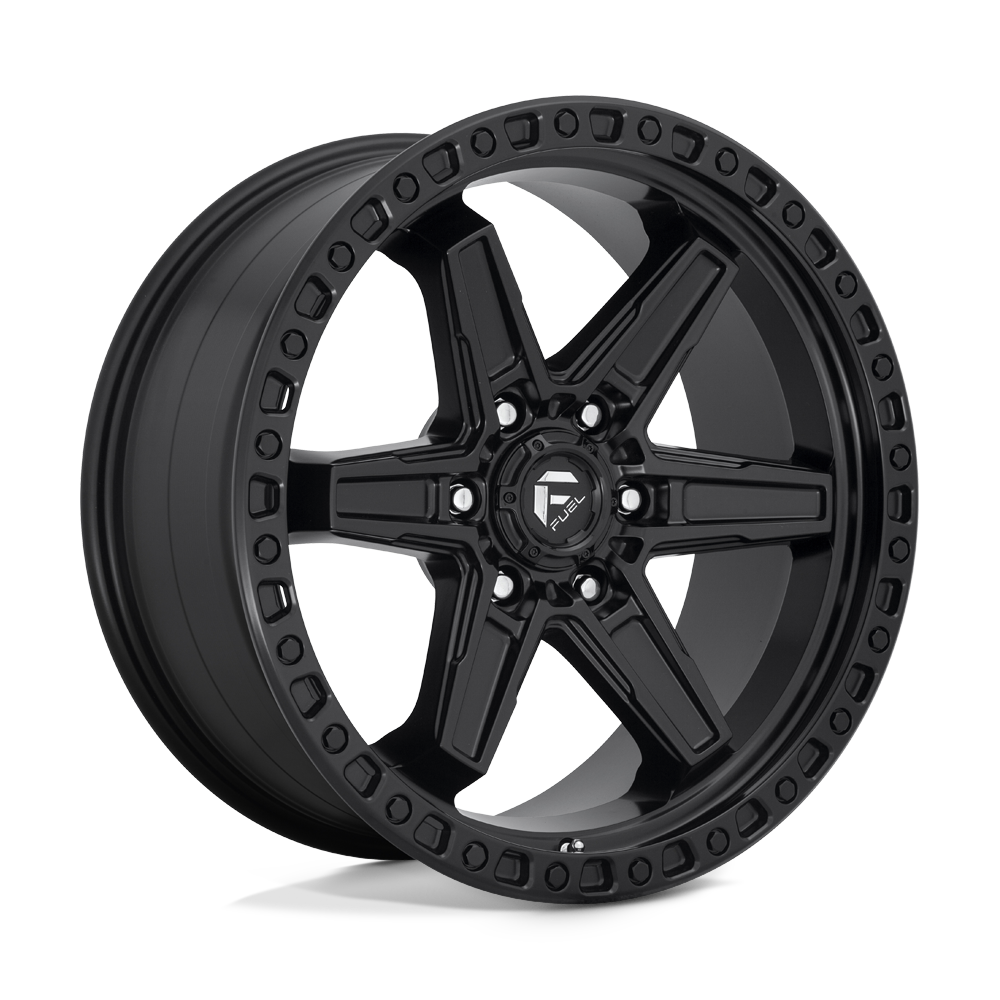 20x9 Fuel Offroad Wheels D697 KICKER 6x139.7 20 offset 106.1 hub BLACK - D69720908457