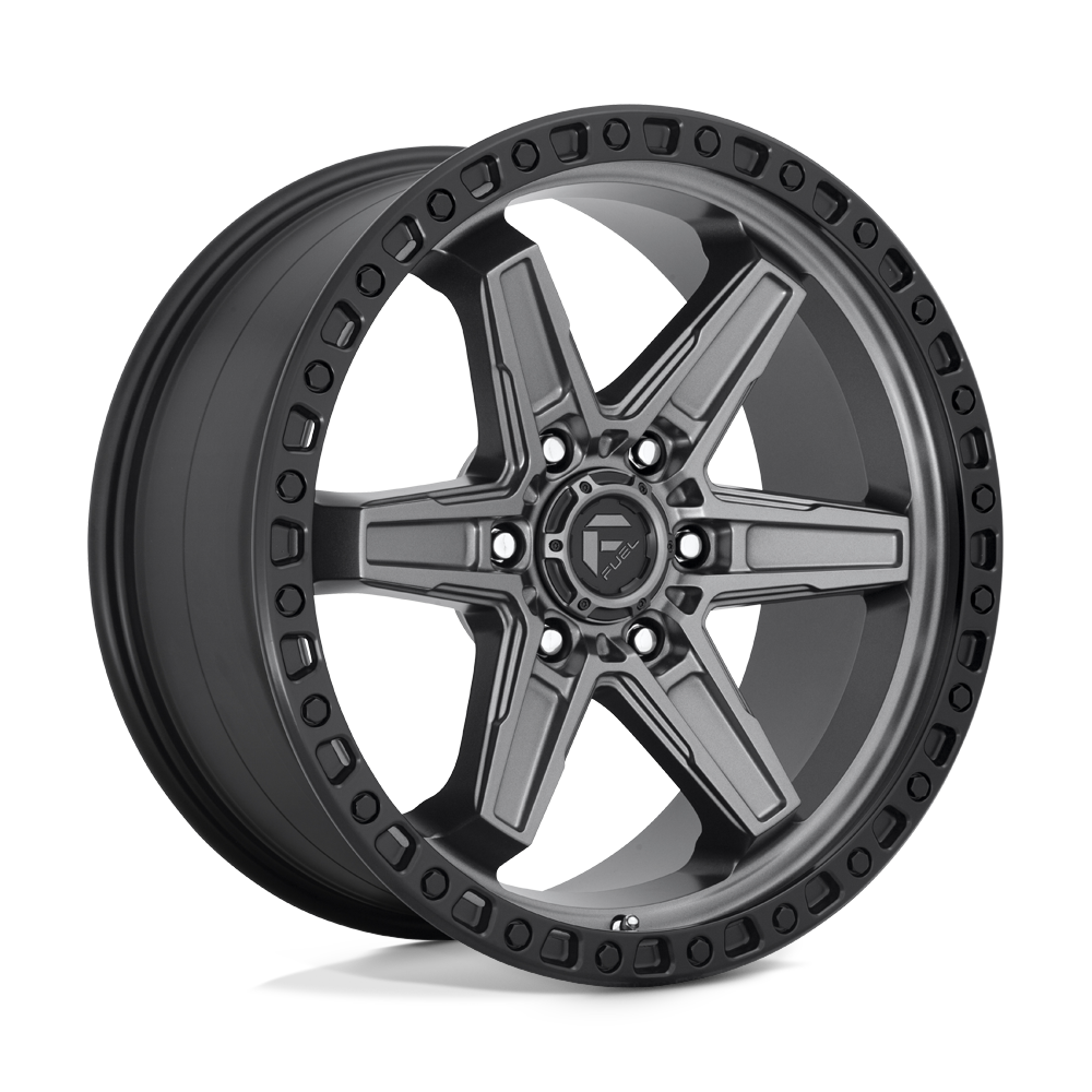20x9 Fuel Offroad Wheels D698 KICKER 6x114.3 20 offset 66.06 hub GRAY - D69820908757