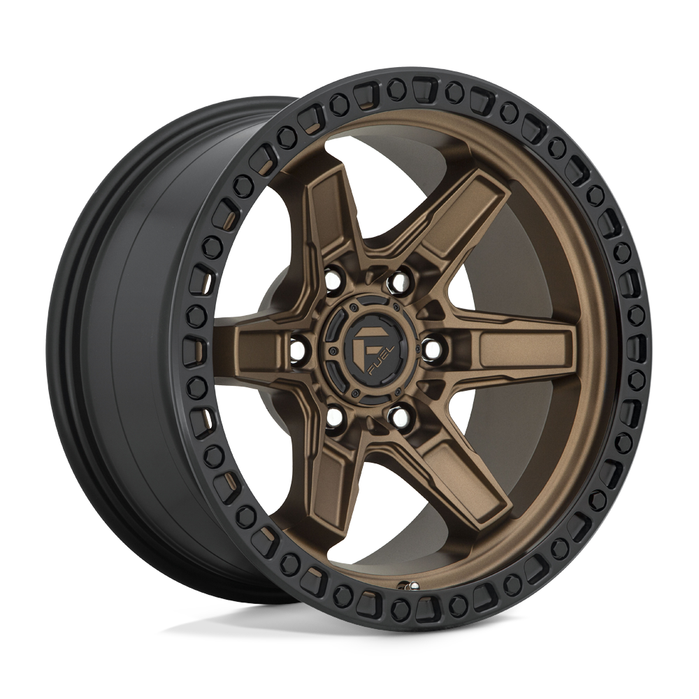 18x9 Fuel Offroad Wheels D699 KICKER 6x139.7 1 offset 106.1 hub BRONZE - D69918908450