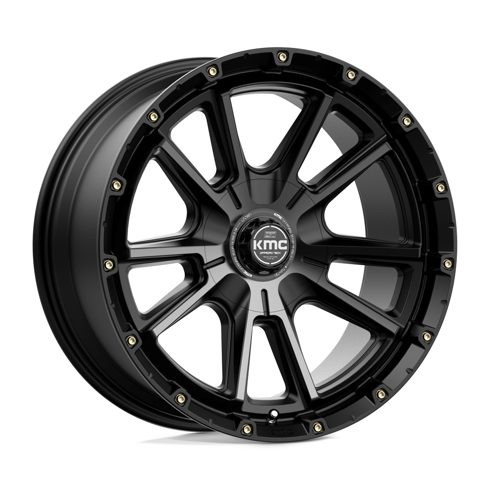 20x9 KMC Wheels KM100 SYNC 6x135/6x139.7 0 offset 106.1 hub BLACK - KM10029067400