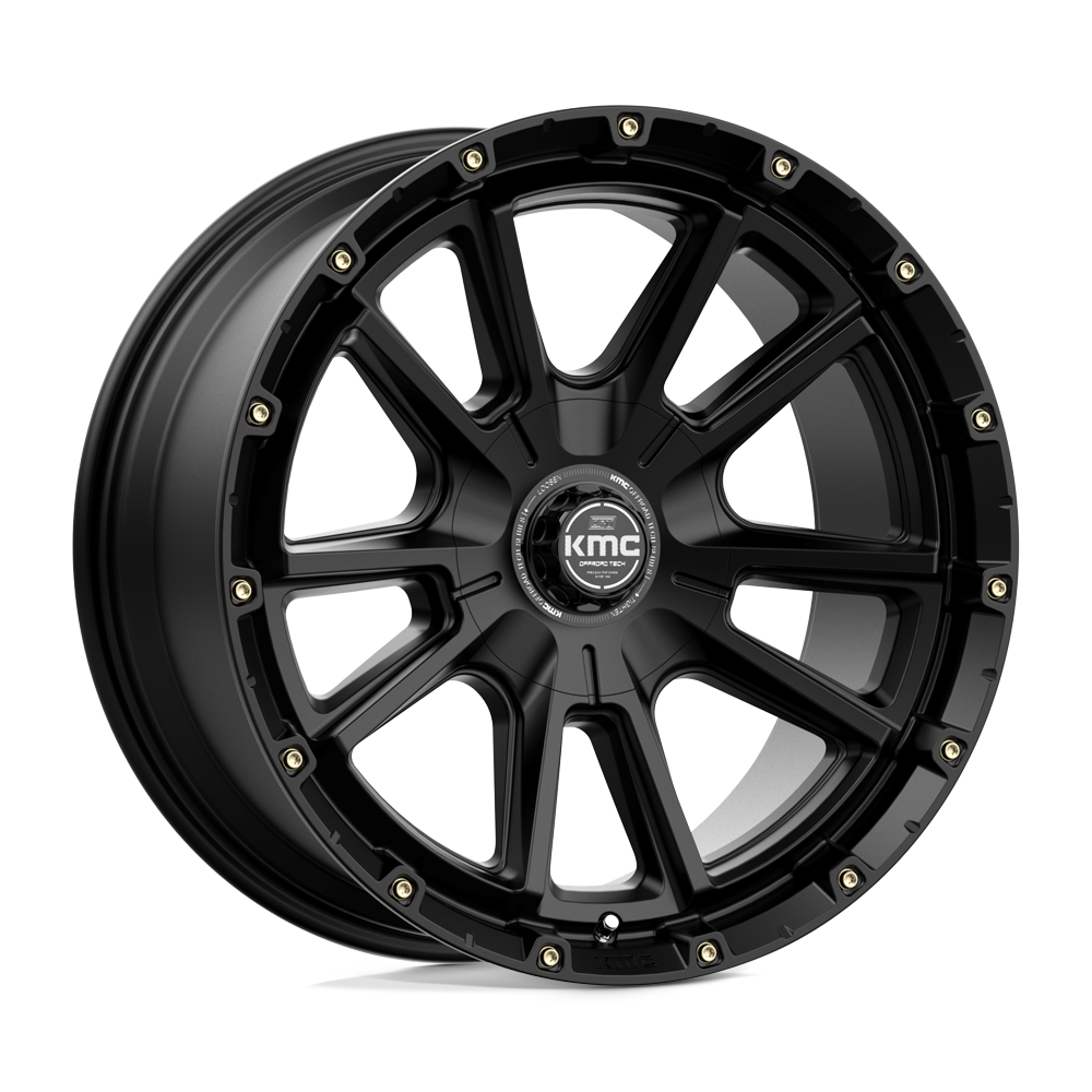 20x9 KMC Wheels KM100 SYNC 6x135/6x139.7 0 offset 106.1 hub BLACK - KM10029067700