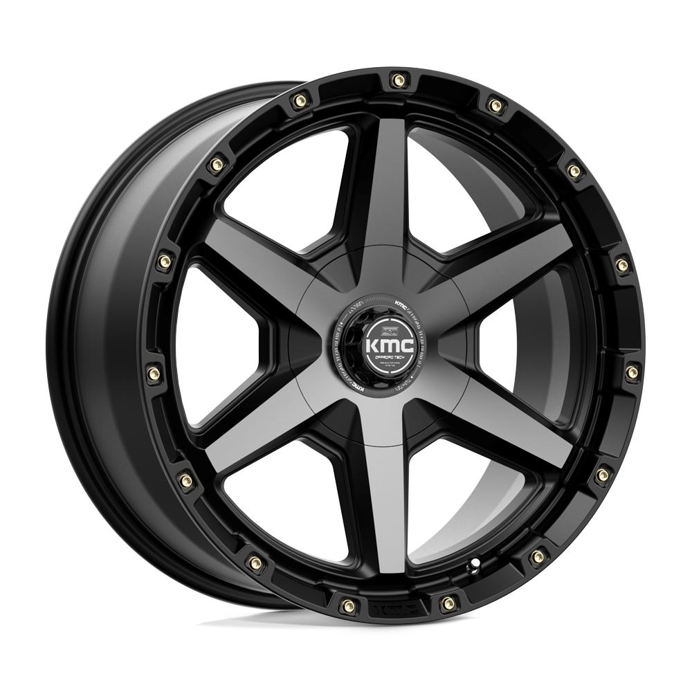 20x9 KMC Wheels KM101 TEMPO 6x135/6x139.7 18 offset 106.1 hub BLACK - KM10129067418