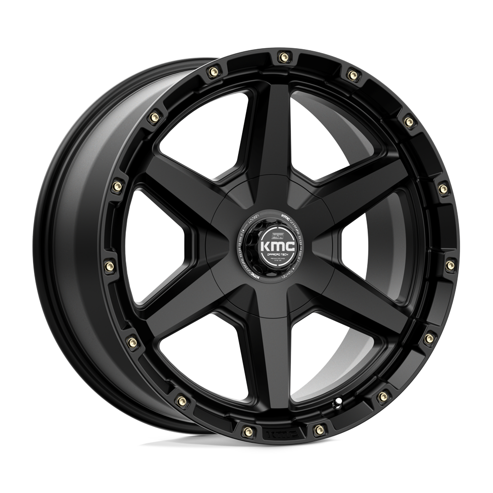 20x9 KMC Wheels KM101 TEMPO 6x135/6x139.7 18 offset 106.1 hub BLACK - KM10129067718