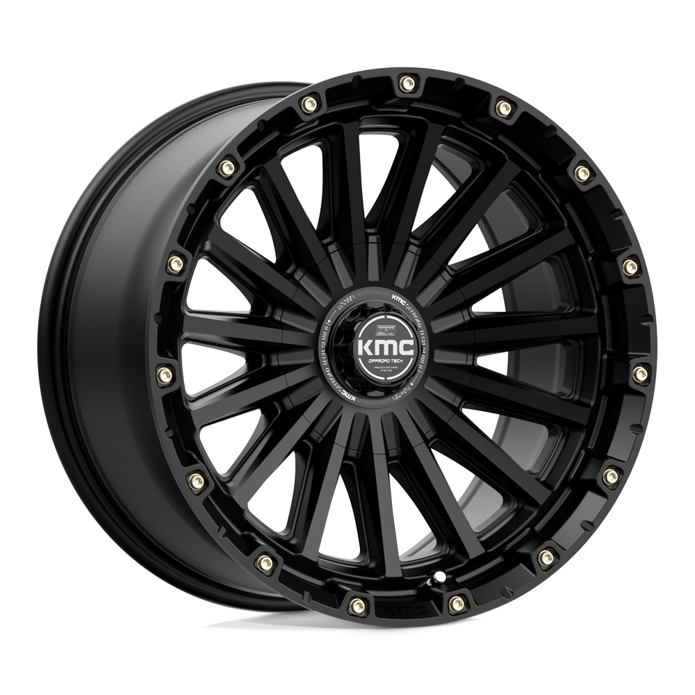17x9 KMC Wheels KM102 SIGNAL 6x135/6x139.7 0 offset 106.1 hub BLACK - KM10279067700