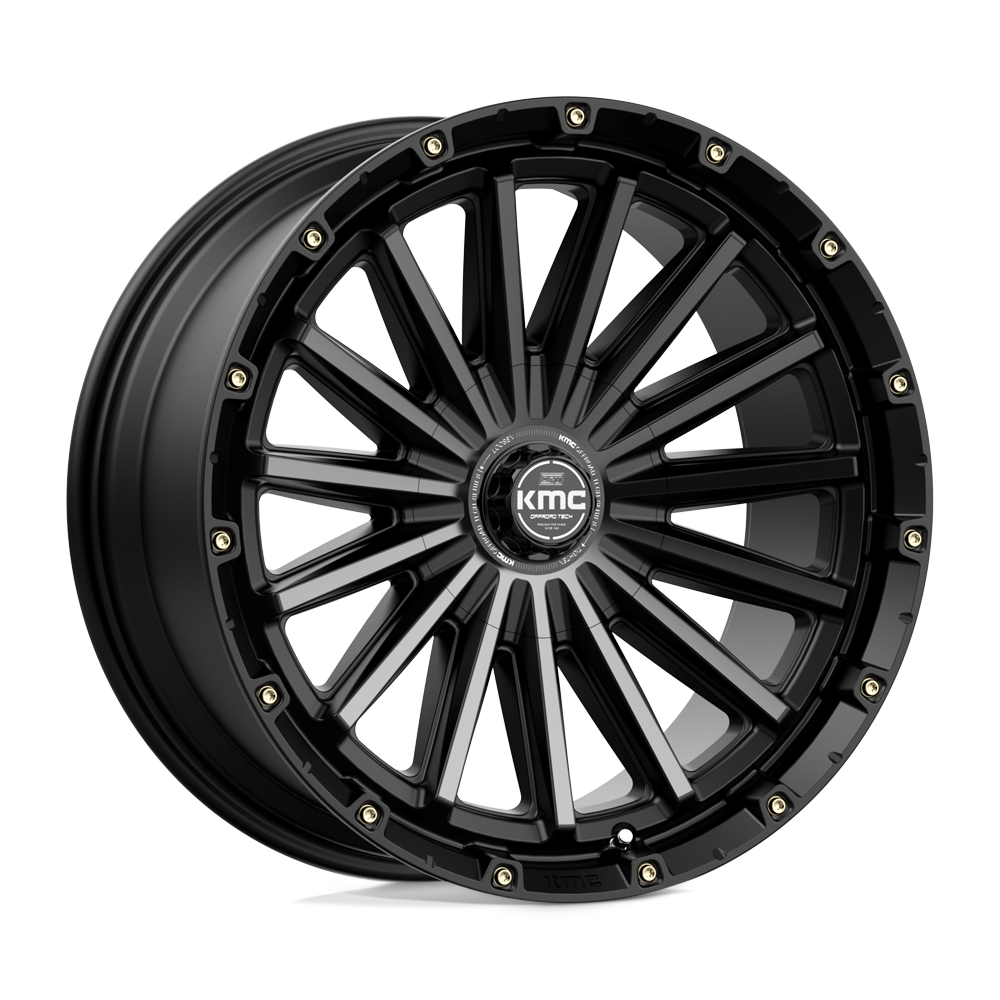 20x9 KMC Wheels KM102 SIGNAL 6x135/6x139.7 0 offset 106.1 hub BLACK - KM10229067400