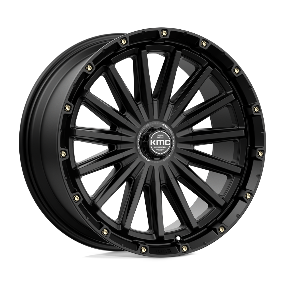 20x9 KMC Wheels KM102 SIGNAL 6x120/6x139.7 18 offset 78.1 hub BLACK - KM10229078718