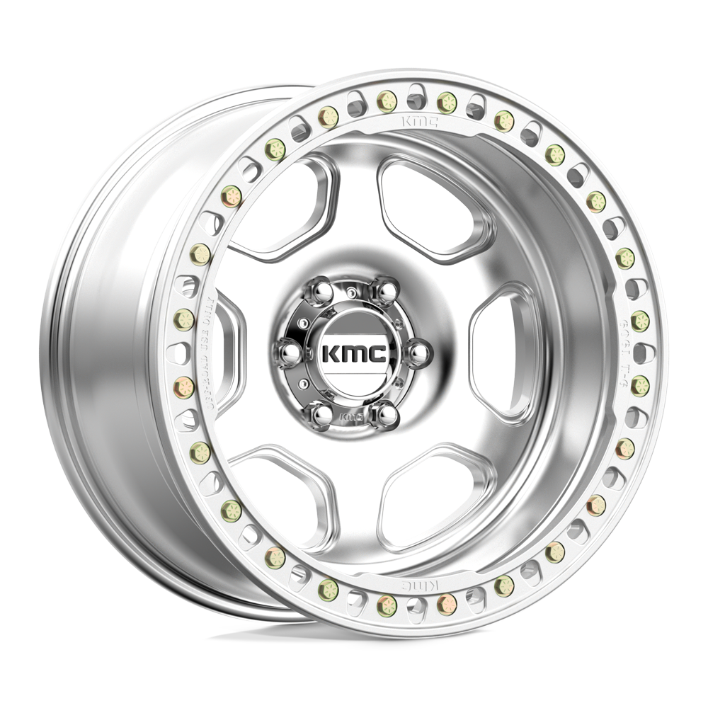 20x10 KMC Wheels KM233 HEX BEADLOCK 6x139.7 -48 offset 108 hub MACHINED - KM23321060548N
