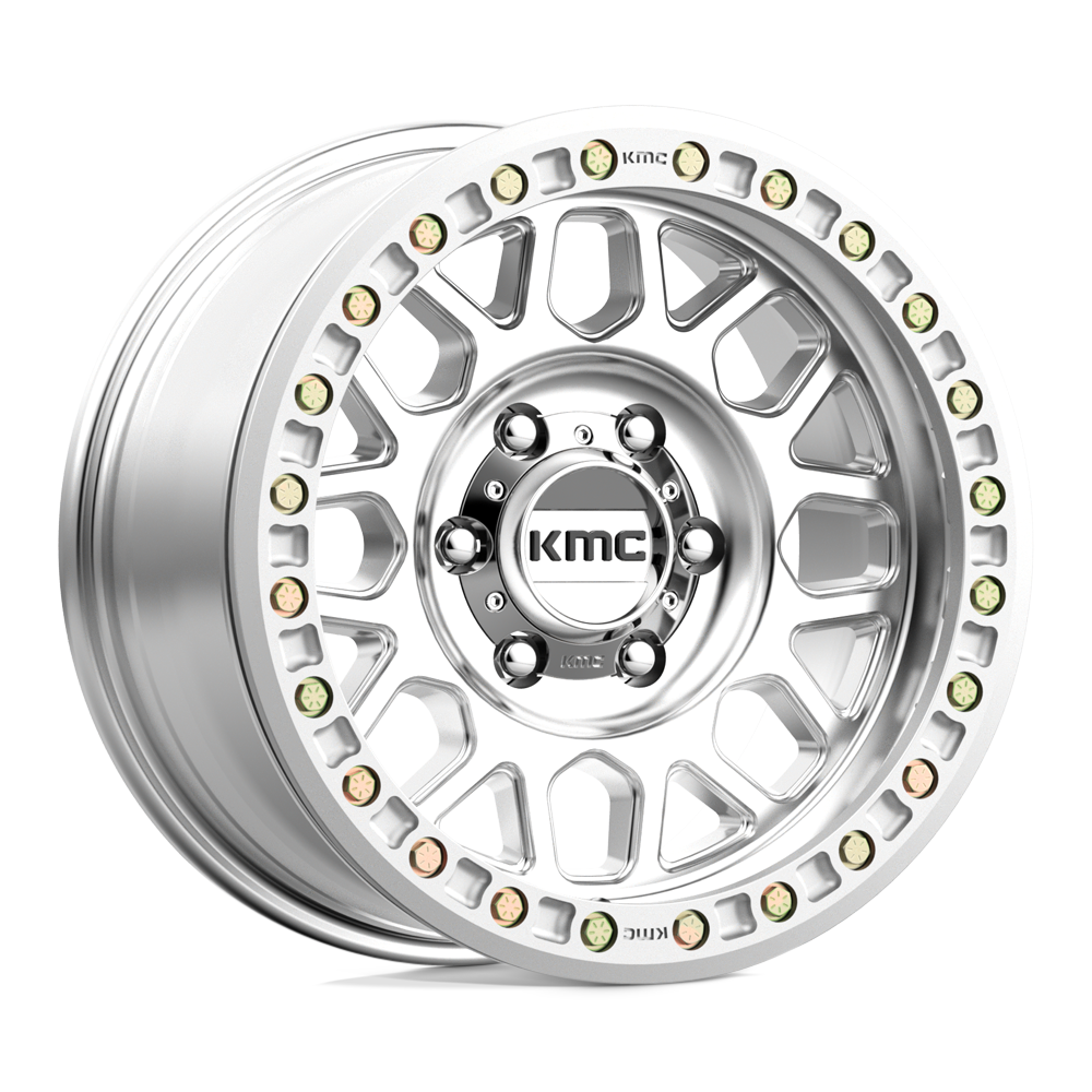 17x8.5 KMC Wheels KM234 GRENADE DESERT BEADLOCK 6x135 0 offset 87.1 hub MACHINED - KM23478563500