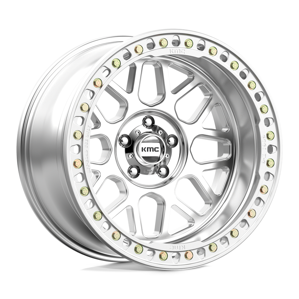20x10 KMC Wheels KM234 GRENADE DESERT BEADLOCK 5x139.7 -48 offset 108 hub MACHINED - KM23521055548N