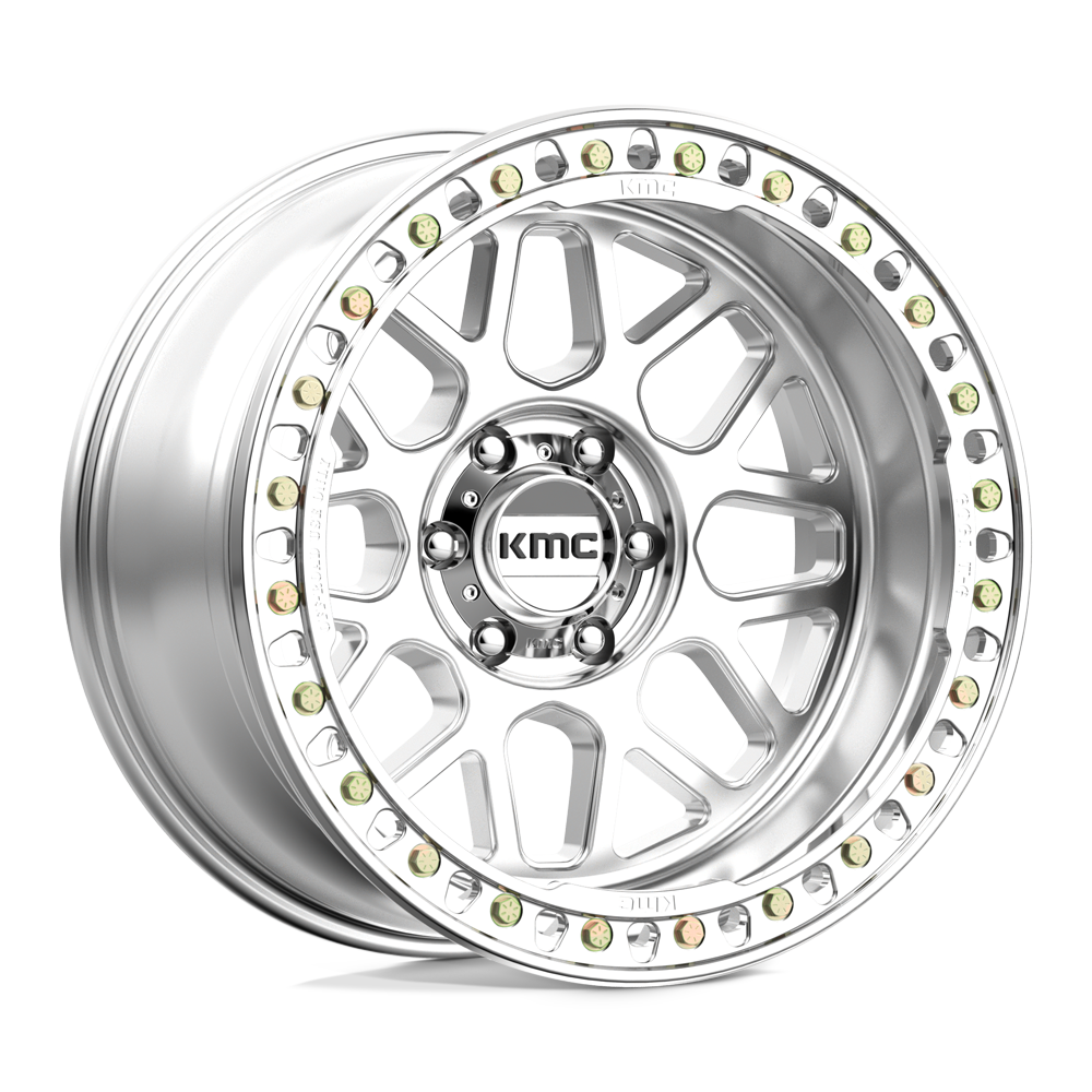 20x10 KMC Wheels KM235 GRENADE CRAWL BEADLOCK 6x139.7 -48 offset 108 hub MACHINED - KM23521060548N