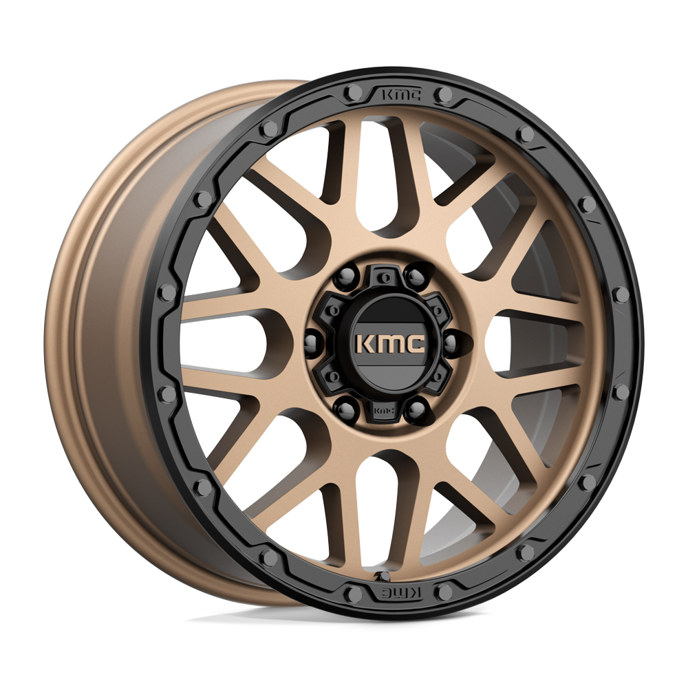 18x8.5 KMC Wheels KM535 GRENADE OFF-ROAD 6x135 35 offset 87.1 hub BRONZE - KM53588563635