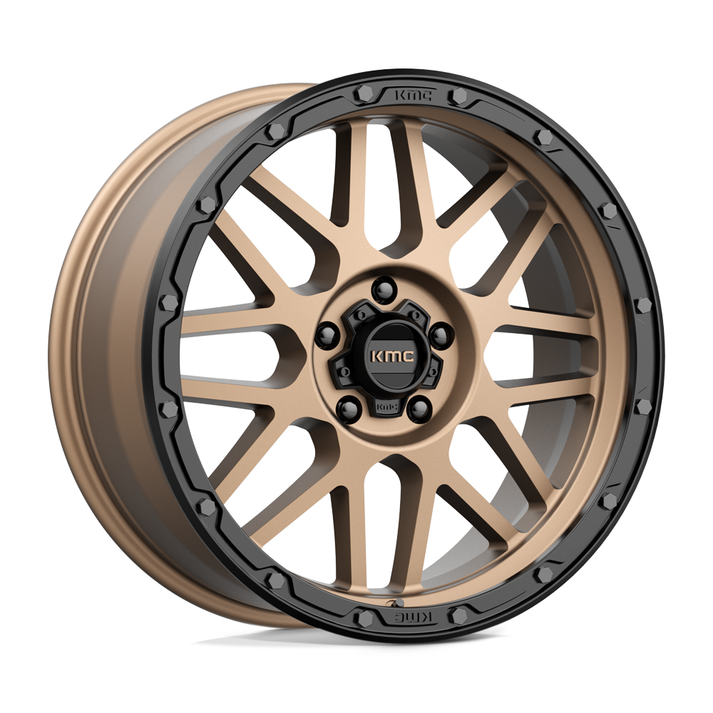 20x9 KMC Wheels KM535 GRENADE OFF-ROAD 5x150 18 offset 110.1 hub BRONZE - KM53529058618