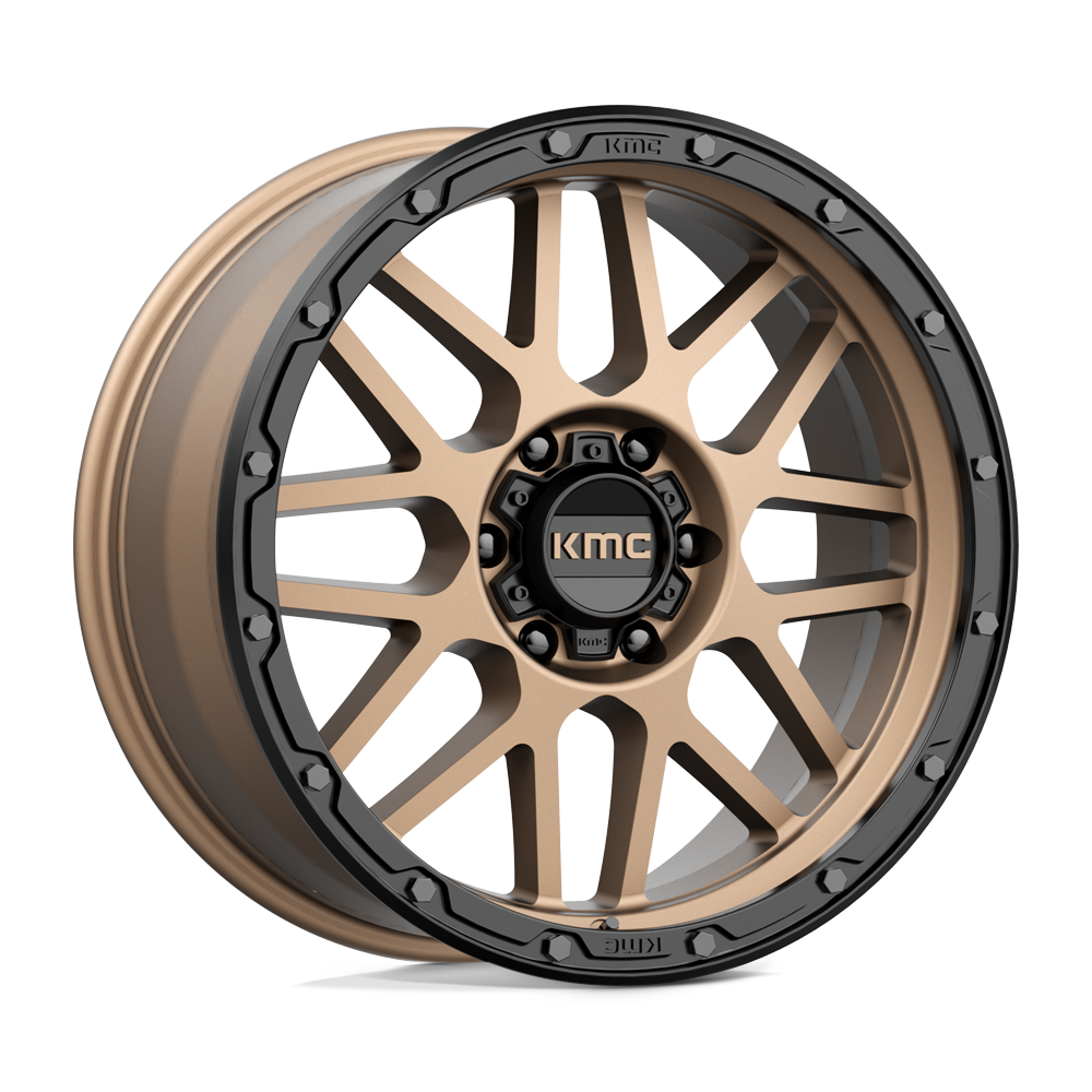20x9 KMC Wheels KM535 GRENADE OFF-ROAD 6x139.7 18 offset 106.1 hub BRONZE - KM53529068618