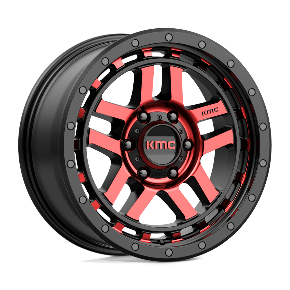 18x8.5 KMC Wheels KM540 RECON 6x139.7 18 offset 106.1 hub BLACK - KM54088568918