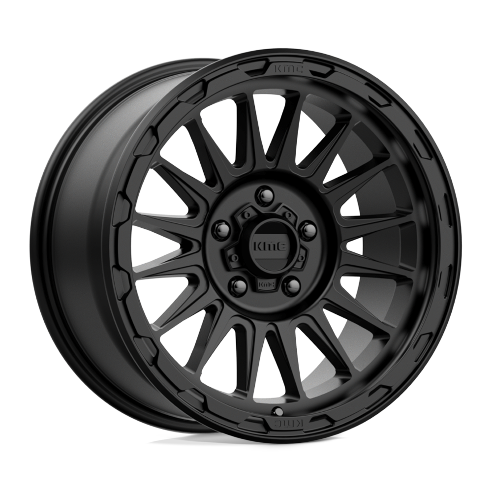 18x9 KMC Wheels KM542 IMPACT 5x150 18 offset 110.1 hub BLACK - KM54289058718