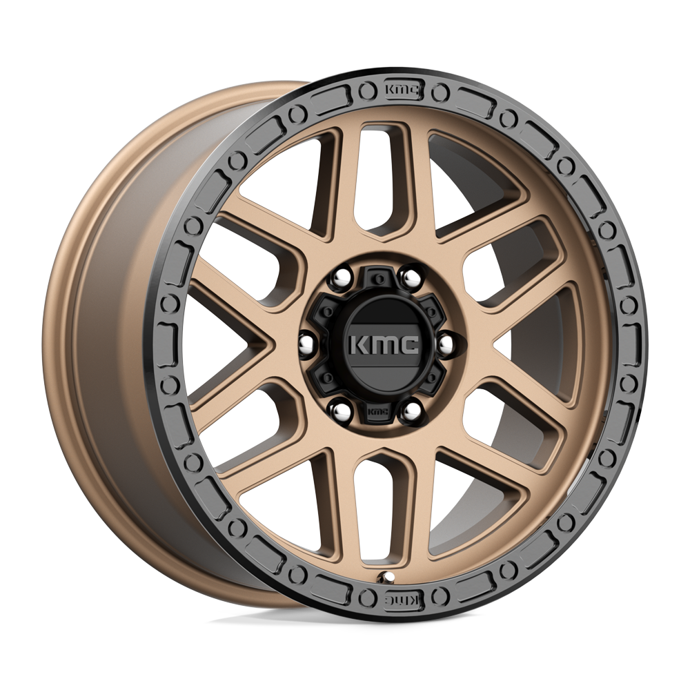 18x9 KMC Wheels KM544 MESA 6x114.3 18 offset 66.06 hub BRONZE - KM54489064618