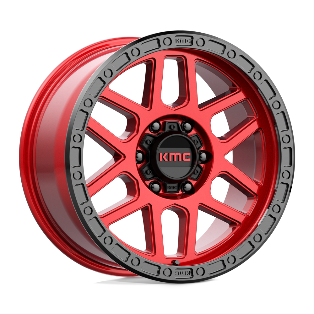 18x9 KMC Wheels KM544 MESA 6x139.7 18 offset 106.1 hub RED - KM54489068918