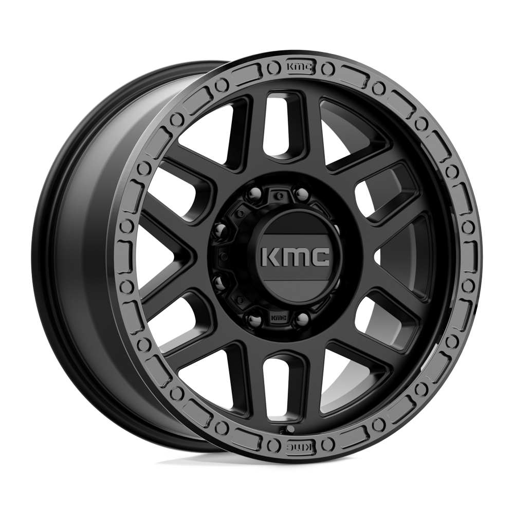 18x9 KMC Wheels KM544 MESA 8x165.1 18 offset 125.1 hub BLACK - KM54489080718